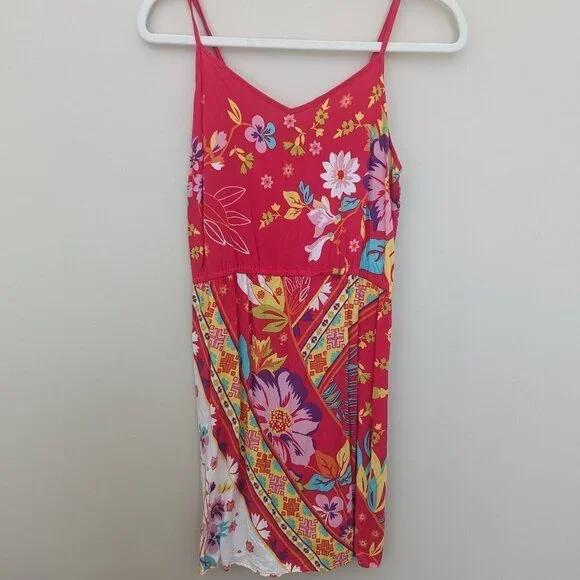 Flying Tomato spaghetti strap summer mini dress size large - Picture 1 of 8